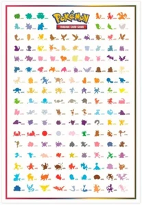 Pokemon TCG - Scarlet & Violet 151 Doppelseitiges Poster - Bild 1 von 2