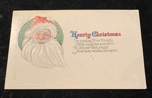 Babbo Natale c1908 cartolina natalizia in rilievo - Foto 1 di 3