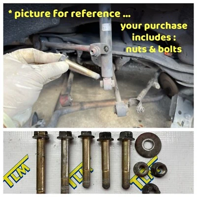 Acura TSX REAR Suspension Control Arm Bolts Nuts 04 05 06 07 08 Auto Manual OEM - Image 1 of 4