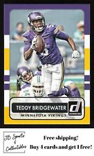 2015 Donruss Teddy Bridgewater #32 Minnesota Vikings