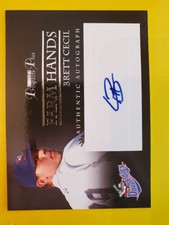 2007 TRISTAR Prospects Plus Farm Hands Autograph #BC Brett Cecil - Blue Jays
