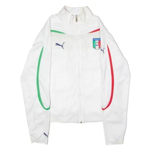 Giacca da pista uomo PUMA Italia calcio bianco XL - Foto 1 di 6