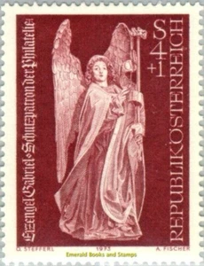 EBS Austria 1973 - Stamp Day - Sculpture - Archangel Gabriel - ANK 1460 - MNH** - Picture 1 of 1