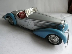 CMC M-075B AUDI FRONT 225 ROADSTER 1935 LTD EDITION, SILVER, BLUE MINT/BOXED - Picture 1 of 24