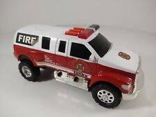2008 Hasbro Tonka Fire Rescue White Red 911 SUV Electronic Lights and Sounds