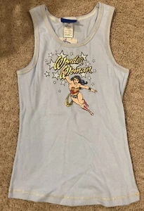 Wonder Woman Tank Top Small ￼NWT Dc Comics Graphic Juniors Distressed Small 3/5 - Picture 1 of 7