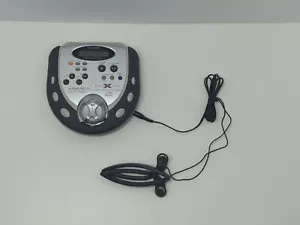 Reproductor de CD portátil gris de colección Aiwa Cross X Trainer XP-SP920 con auriculares - probado - Imagen 1 de 7