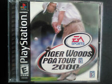 Tiger Woods PGA Tour 2000 PS1 Complete, Tested, Sanitized, Free Ship CAN