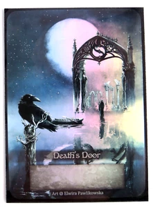 Sorcery Contested Realm ALPHA Death's Door FOIL Pledge Pack Promo Casi Nuevo - Imagen 1 de 2