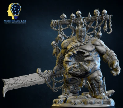 MESHBRAIN LAB Chaos The Executioner from Hell 90mm MBL-033