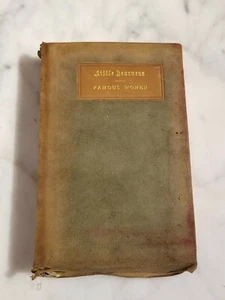 Antike Leder Little Journeys berühmte Frauen Elbert Hubbard G.P. Putnams Söhne - Bild 1 von 10