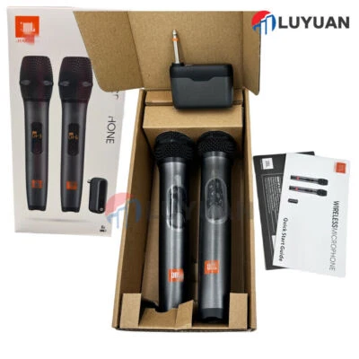 JBLWIRELESSMICAM 2 Wireless Dynamic Microphones with Receiver New - Image 1 of 4