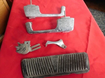 1967 1968 Cadillac DeVille Calais ASSORTED Parts LOT - Switch - Handles Trim Pad - Image 1 of 4