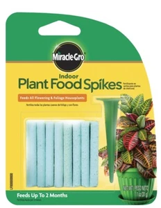 Miracle-Gro 1002522 Indoor Plant Food Fertilizer 24-Spikes - Picture 1 of 1
