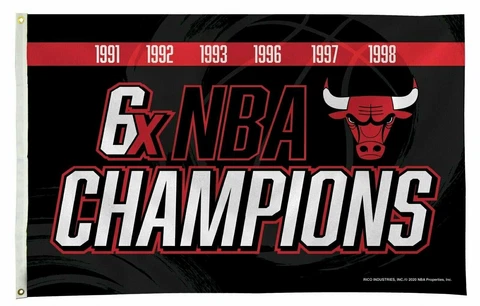 Chicago Bulls Flag 3x5ft Banner Polyester basketball World Series Bulls025 Cover