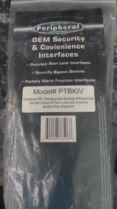 Universal RF Transponder Bypass w/Keysense Shutoff Circuit & Flexi-Loop pcb Ant - Picture 1 of 2