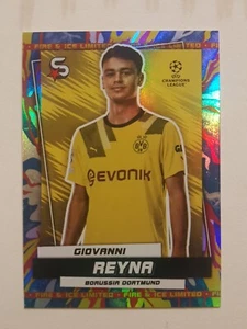 GIOVANNI REYNA 2022/23 Topps Superstars Fire And Ice Limited Borussia Dortmund - Zdjęcie 1 z 1