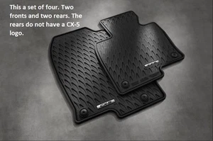 Alfombrillas para todo tipo de clima Mazda CX-5 2017-2025 (juego de 4) KBG6V0350 - Imagen 1 de 3