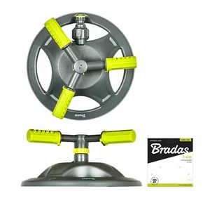 Grau/Kalk 3-Arm rotierender Rasensprenger Bewässerungssystem Gartenarbeit  - Bild 1 von 2