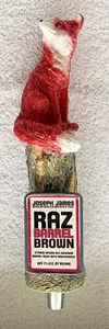 Joseph James Figural Beer Tap Handle Rare Red Fox - Las Vegas Brewery - Picture 1 of 12