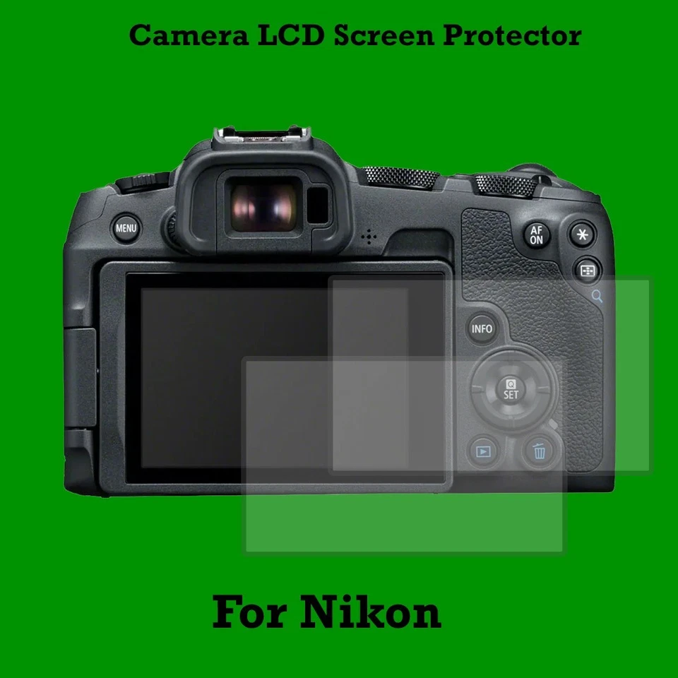 2pcs Optical Tempered Glass LCD Screen Protector for Nikon Z9 Camera - Image 1 of 4