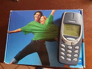 CELLULARE NOKIA 3310 BLU FUNZIONANTE IN CONFEZIONE ORIGINALE - Imagen 1 de 6