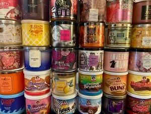Bath and Body,Goose Creek, White Barn 3-Wick Candle CHOOSE 1 Halloween Christmas - Picture 1 of 2