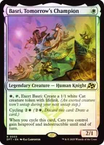 Basri, Tomorrow's Champion Foil Aetherdrift NM MTG - Foto 1 di 1