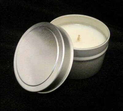 THYMES GINGERBREAD TRAVEL TIN CANDLE~2.5 OZ.~NEW, NO LABEL~20 HOURS - Image 1 of 2