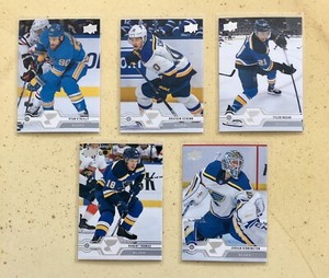 ST. LOUIS BLUES 2019-20 Upper Deck Hockey Card Lot O’REILLY/SCHENN +