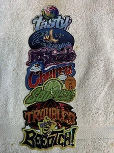 Vintage Schlagwort Automat Aufkleber Display Karte. - Bild 1 von 5