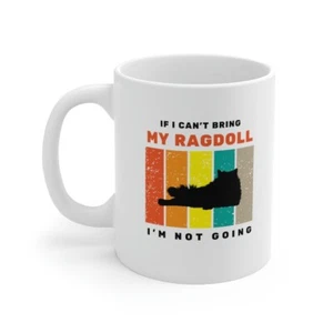 Novelty Mug Ragdoll cat lover gift for mum cat lover cup for dad birthday - Picture 1 of 5