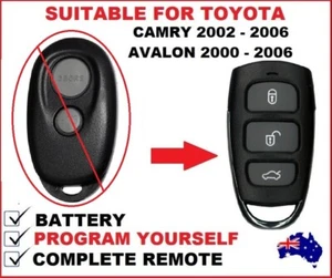 Car remote Suitable for Toyota Camry Avalon 2000 2001 2002 2003 2004 2005 2006 - Picture 1 of 4