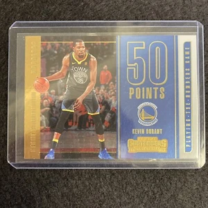 2018-19 Panini Contenders 50 Points #24 Kevin Durant Warriors - Picture 1 of 2