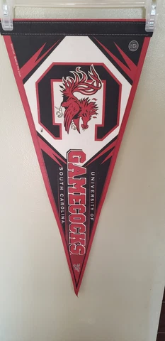 SOUTH CAROLINA GAMECOCKS SEC NCAA VINTAGE FELT PENNANT 3/25/23 Cover