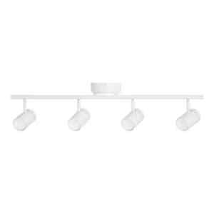 Hampton Bay Crosshaven 4-Light LED Track Ceiling Light Kit Powered by Hubspace
