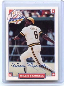 1993 NABISCO (NO #) WILLIE STARGELL AUTOGRAPH, PITTSBURGH PIRATES, HOF, 101415 - Picture 1 of 1