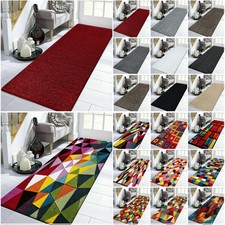 Non Slip Long Hallway Runner Shaggy Area Rugs Living Room Bedroom Carpet Mats