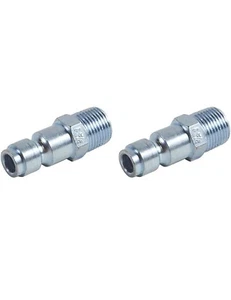 KFZ Luftstecker 3/8" Karosseriegröße Stahl verzinkt 3/8" Außengewinde 115303M 2er Set - Bild 1 von 1