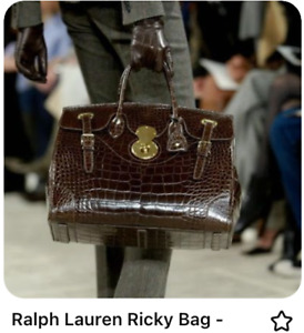Ralph Lauren Alligator In Women's Bags & Handbags for sale | eBay