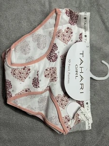 Tahari Girl 10 Pack Panties Size S (6-7) New Underwear - Picture 1 of 4