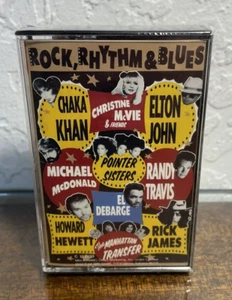 Rock, Rhythm & Blues Elton John Rick James etc. 1989 Cassette Tape NEU VERSIEGELT - Bild 1 von 7
