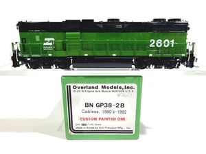 Overland OMI BN EMD GP38-2B Burlington Northern #2601 HO Brass Model #5636.1 - Picture 1 of 14
