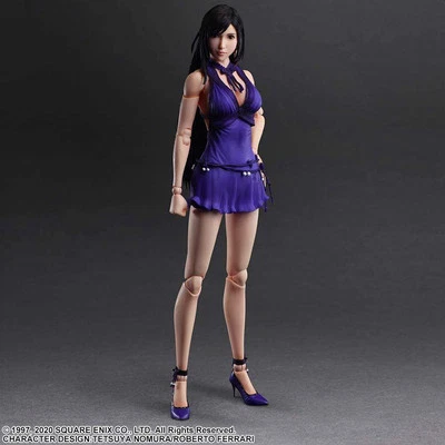 FF VII REMAKE TIFA DRESS PLAY ARTS KAI - Immagine 1 di 4
