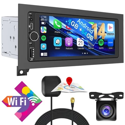 For 1987-2000 Dodge Dakota 6.9" Android 14 Carplay Car Stereo Radio GPS Navi WIF - Image 1 of 4