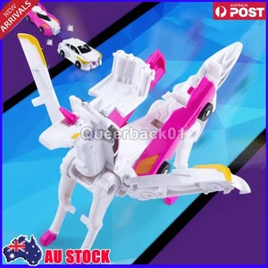 Transforming Unicorn Car Toy Car Transform Unicorn Figurines for Kids - Picture 1 of 18
