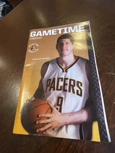 November 14, 2014 Nuggets At Pacers Game Program — Damjan Rudez - Picture 1 of 2