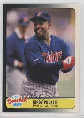 1990 Fleer Baseball MVP Box Set Kirby Puckett #29 HOF - Image 1 of 2