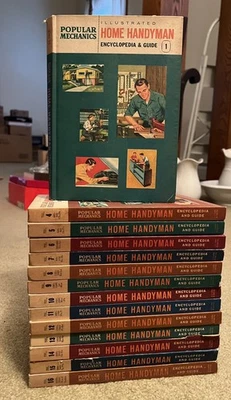 Popular Mechanics “Home Handyman” Encyclopedias -ALMOST Full Set (1961) - Image 1 of 4