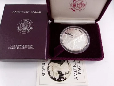1986 American Silver Eagle Proof Coin - Image 1 of 3